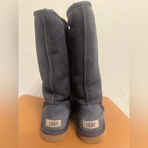 UGG Women's charcole blue Winter Boots - Picture 2 of 5